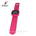 Multi-color 30 Days Memory Silicone Strap Watch Pedometer